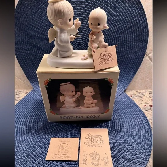 Precious moments baby first bundle lot figurines ensco babies - Picture 5 of 10